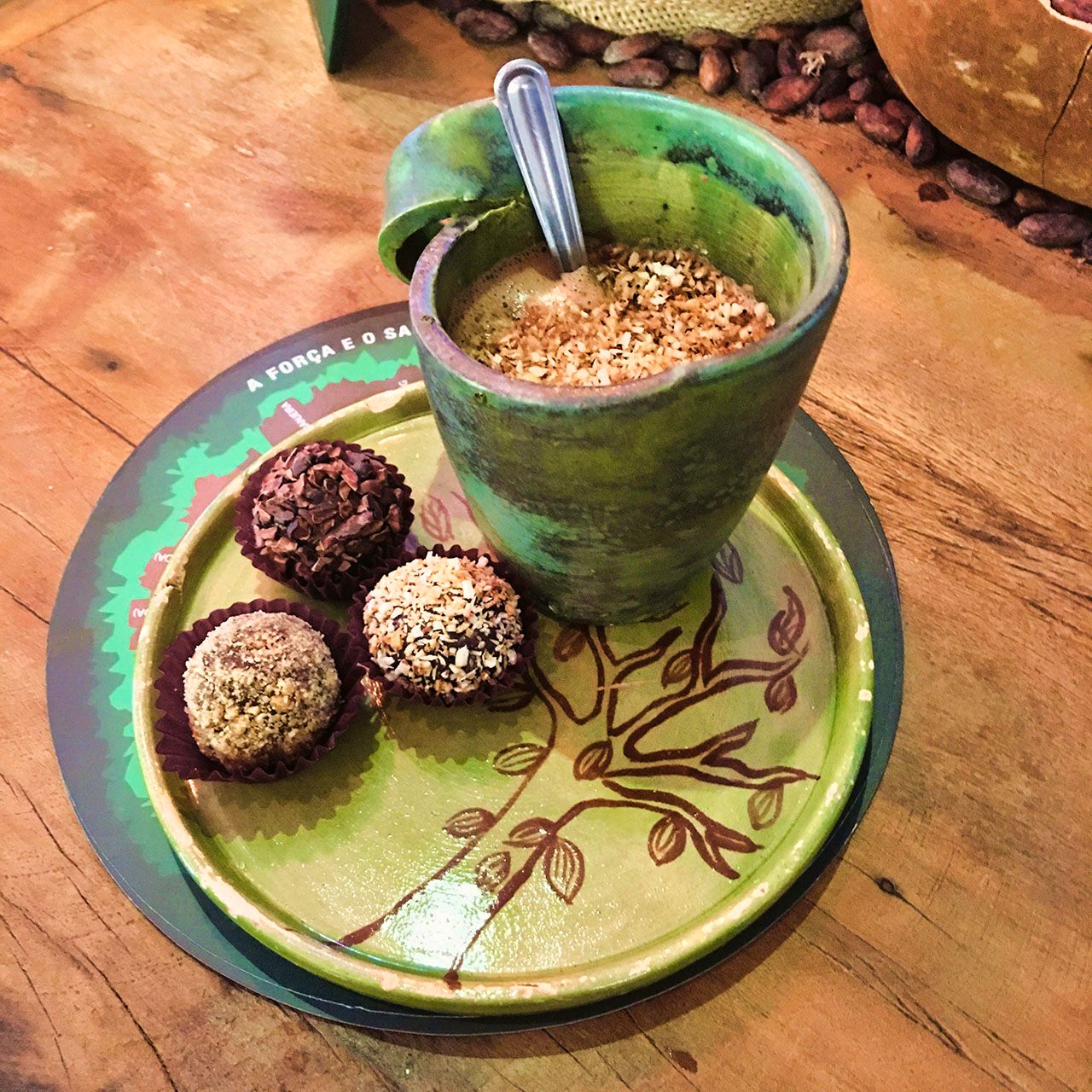 Trio of Brigadeiros at Amma in São Paulo