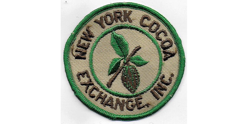 New York Cocoa Exchange, Inc., Jacket Patch, ca. 1970