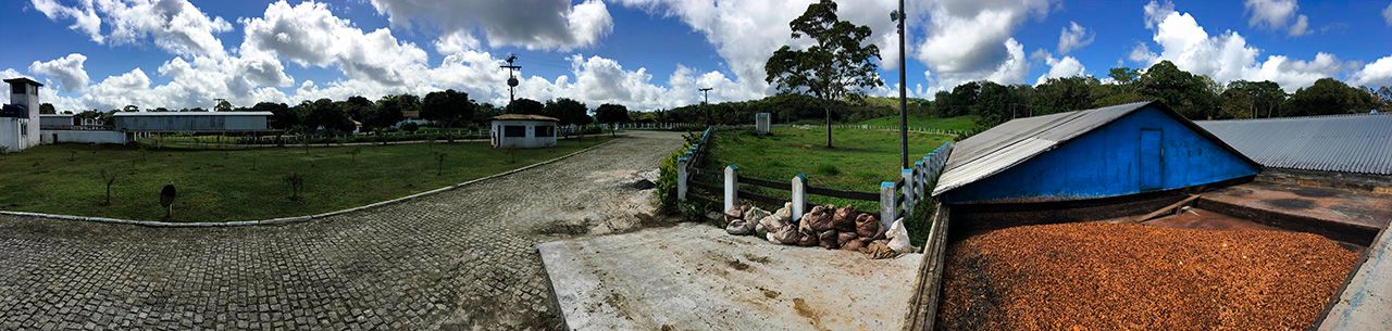 The processing center for Mendoa Chocolates.