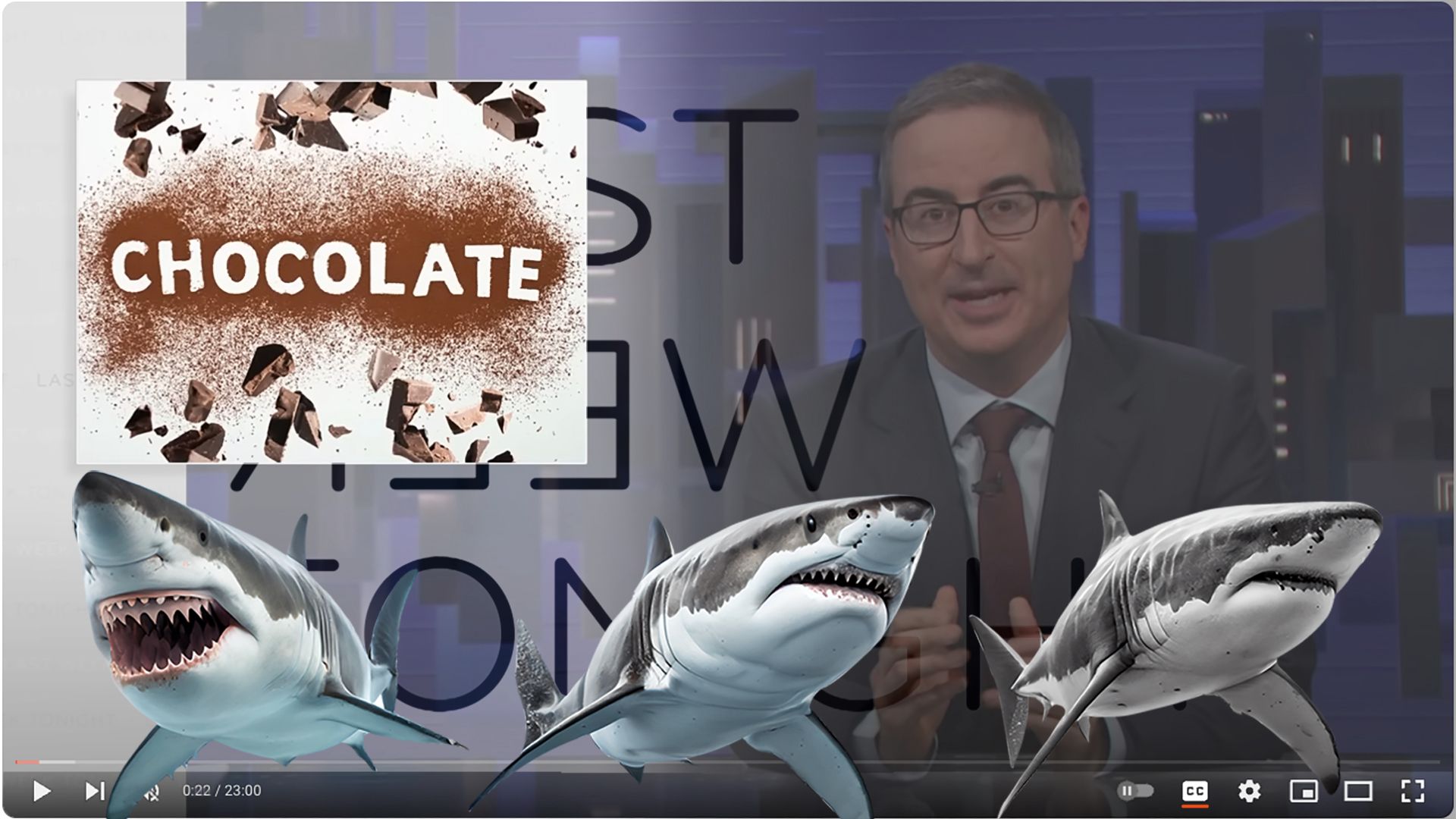 Updated: That Time When John Oliver Jumped the Shark | TCL LIVE