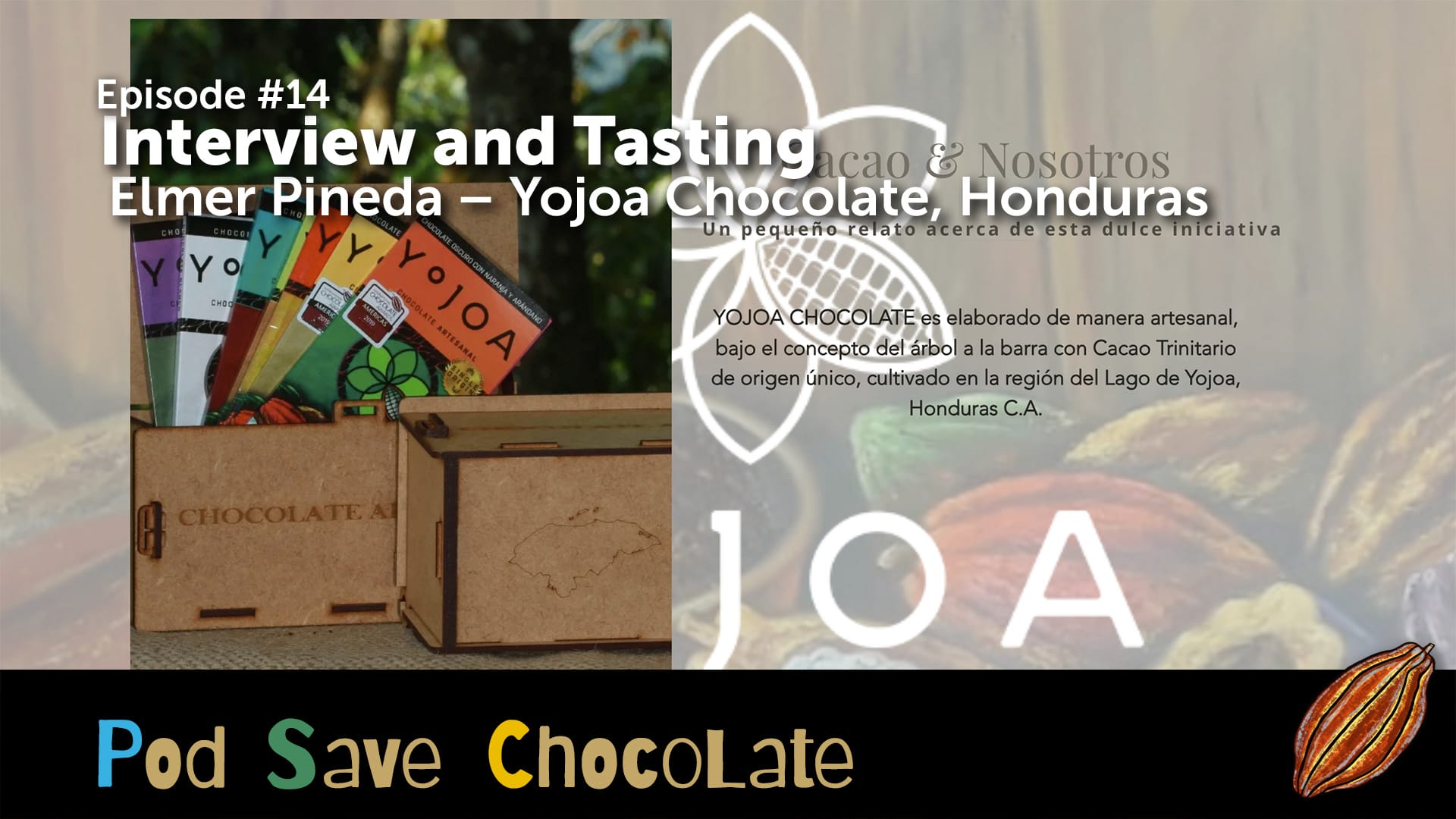 Yojoa Honduran Chocolate w/ Elmer Pineda | #PodSaveChocolate