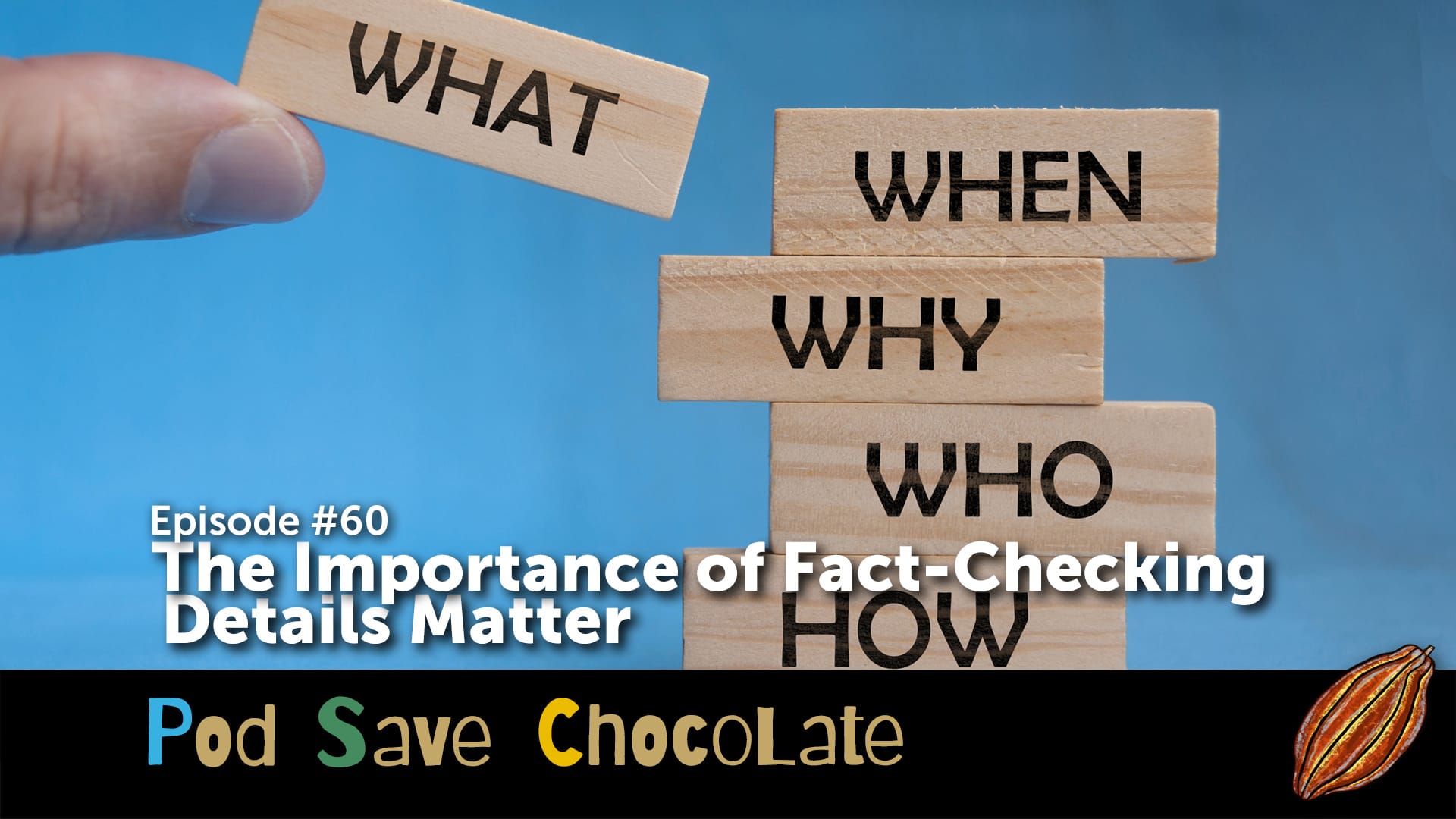 The Importance of Fact-Checking | #PodSaveChocolate Ep60