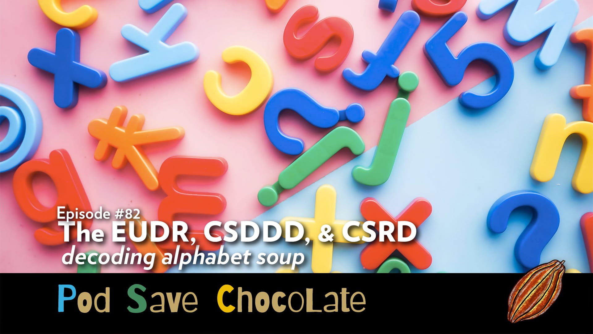 The EUDR, CSDDD, CSRD, and ESRS | #PodSaveChocolate Ep82