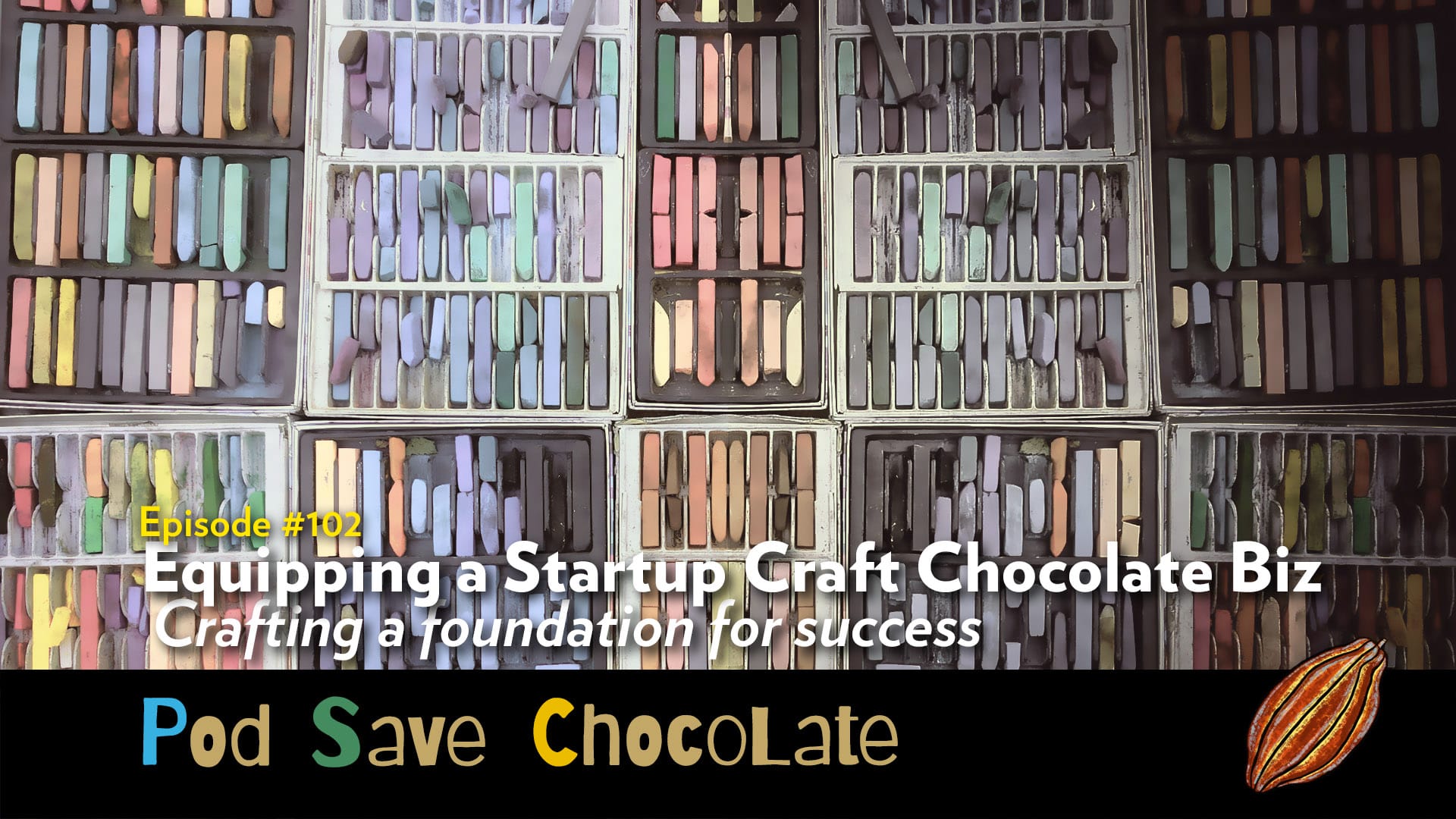 Updated: Equipping a Startup Craft Chocolate Biz | #PodSaveChocolate Ep102