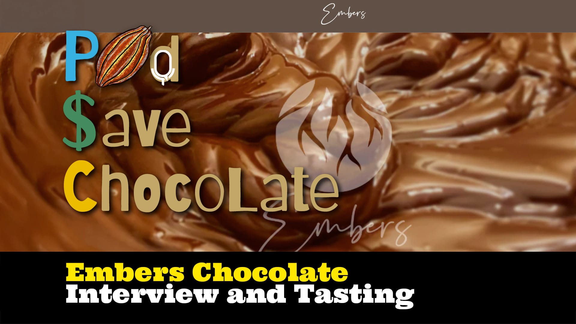 Interview &Tasting: Tandy Peterson, Embers Chocolate | #PodSaveChocolate Ep 156