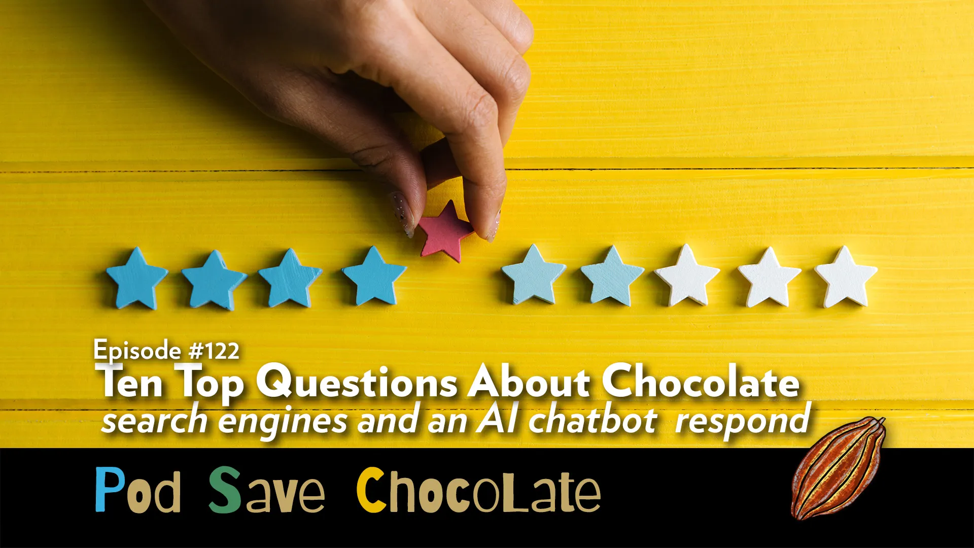 Top Ten Questions People Ask About Chocolate | #PodSaveChocolate Ep 122