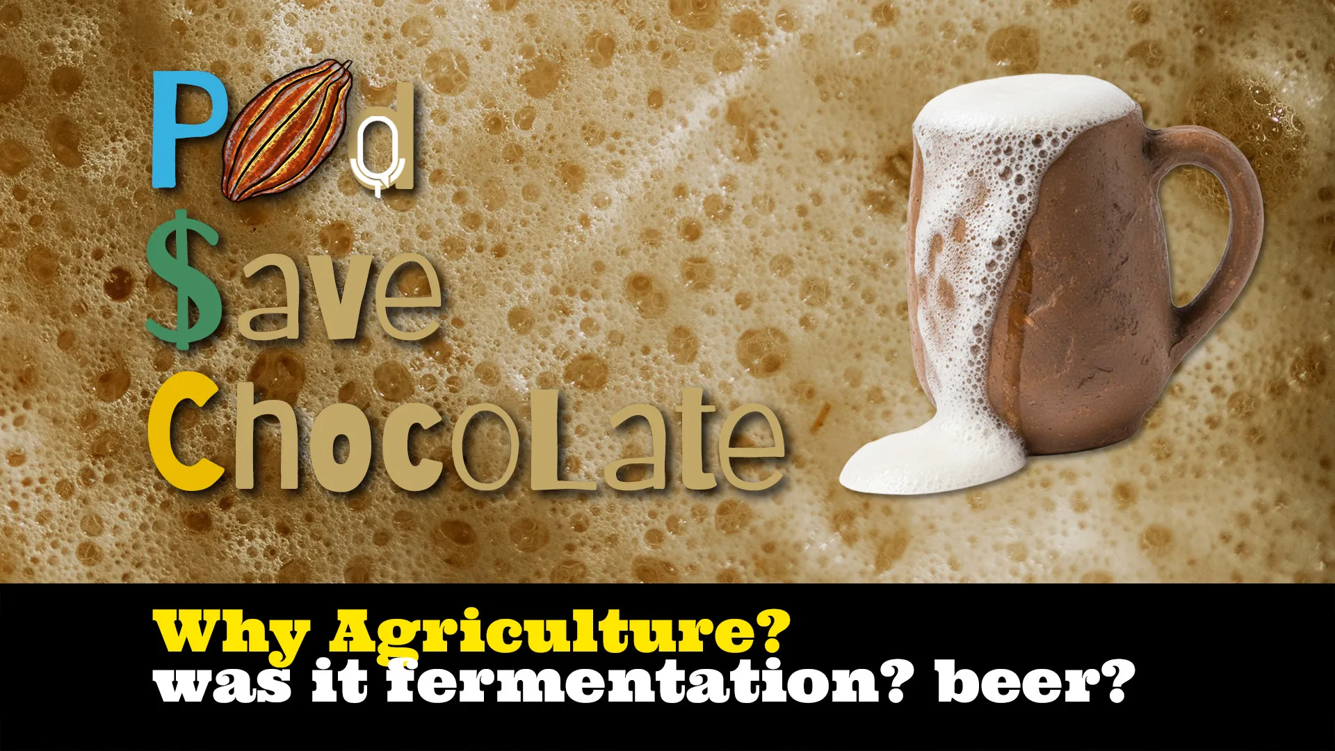 Why Agriculture? Was it Fermentation? Beer?! | #PSC 173