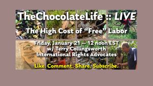 TheChocolateLife :: LIVE w/ Terry Collingsworth, International Rights Advocates