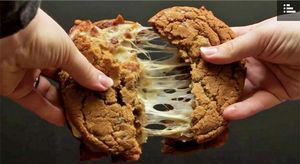 Grilled Cheese Chocolate Chip Cookie Sandwich