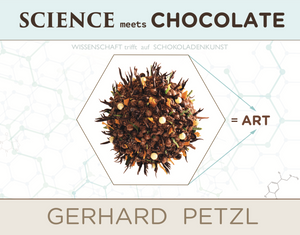 World's first 'SCIENCE meets CHOCOLATE ART' book by Gerhard Petzl available now!