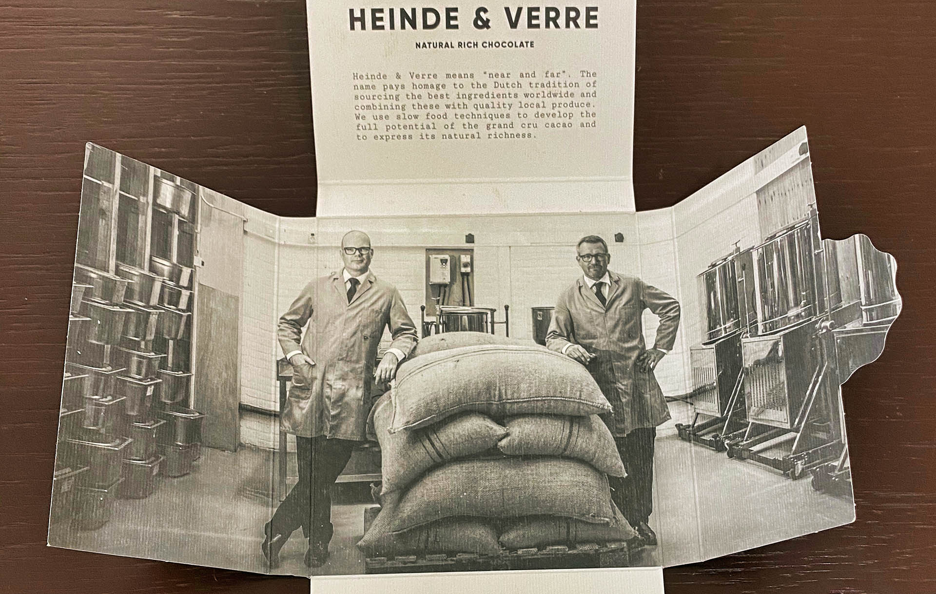 Heinde & Verre: Chocolate Near and Far