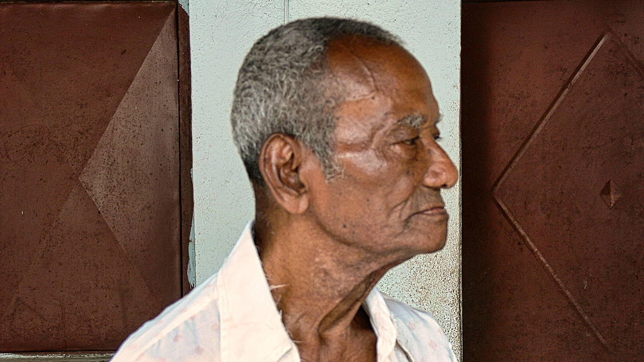 Cocoa farmer in Barlovento, Miranda State, Venezuela